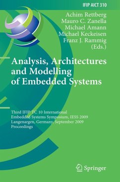 Analysis, Architectures and Modelling of Embedded Systems (eBook, PDF)
