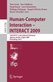 Human-Computer Interaction - INTERACT 2009 (eBook, PDF)
