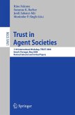 Trust in Agent Societies (eBook, PDF)