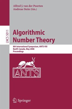 Algorithmic Number Theory (eBook, PDF)