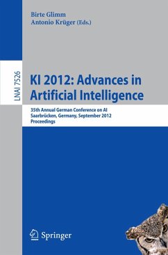 Cover KI 2012: Advances in Artificial Intelligence (eBook, PDF)