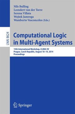 Computational Logic in Multi-Agent Systems (eBook, PDF)