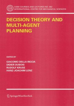 Decision Theory and Multi-Agent Planning (eBook, PDF)