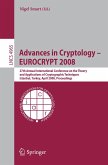 Advances in Cryptology - EUROCRYPT 2008 (eBook, PDF)