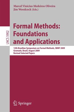Cover Formal Methods: Foundations and Applications (eBook, PDF)