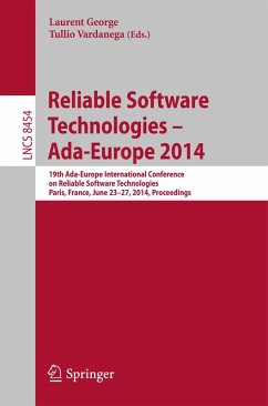 Reliable Software Technologies - Ada-Europe 2014 (eBook, PDF)