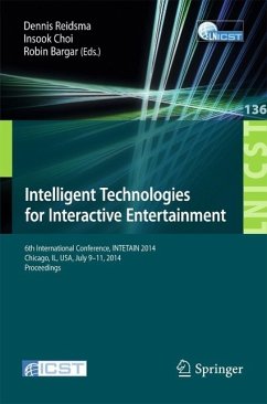 Cover Intelligent Technologies for Interactive Entertainment (eBook, PDF)