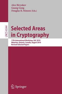 Cover Selected Areas in Cryptography (eBook, PDF)