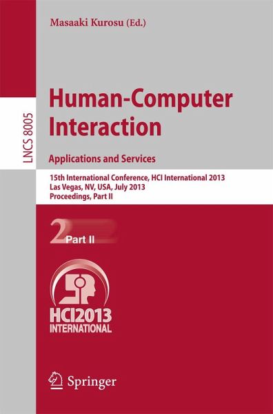 Human-Computer Interaction: Applications and Services (eBook, PDF) Human-Computer Interaction: Applications and Services (eBook, PDF)