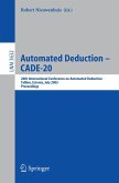 Automated Deduction - CADE-20 (eBook, PDF)