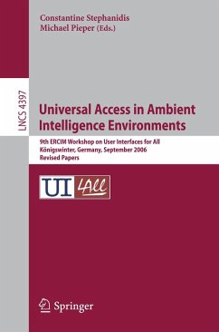 Universal Access in Ambient Intelligence Environments (eBook, PDF)