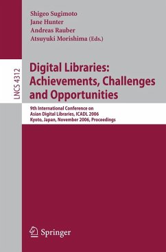 Digital Libraries: Achievements, Challenges and Opportunities (eBook, PDF)