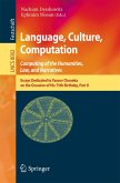 Language, Culture, Computation: Computing for the Humanities, Law, and Narratives (eBook, PDF)