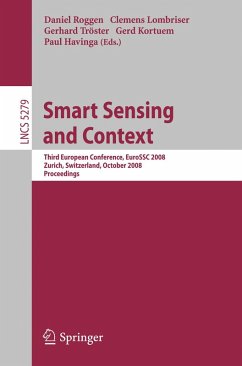 Smart Sensing and Context (eBook, PDF)