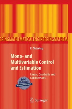 Mono- and Multivariable Control and Estimation (eBook, PDF) - Ostertag, Eric