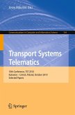 Transport Systems Telematics (eBook, PDF)