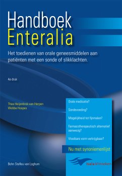 Handboek enteralia (eBook, PDF) - Bosma, L.; Vogel, D.; Heijenbrok-van Herpen, T.