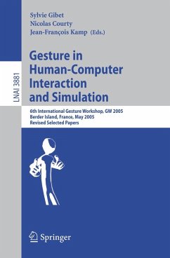 Gesture in Human-Computer Interaction and Simulation (eBook, PDF)