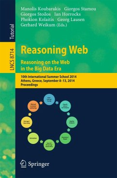 Reasoning Web. Reasoning and the Web in the Big Data Era (eBook, PDF)