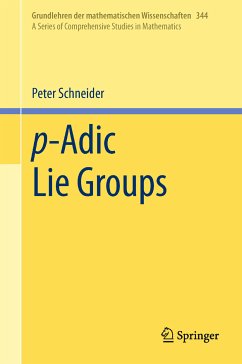 p-Adic Lie Groups (eBook, PDF) - Schneider, Peter