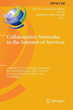 Collaborative Networks in the Internet of Services (eBook, PDF)