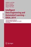 Intelligent Data Engineering and Automated Learning -- IDEAL 2014 (eBook, PDF)