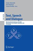 Text, Speech and Dialogue (eBook, PDF)