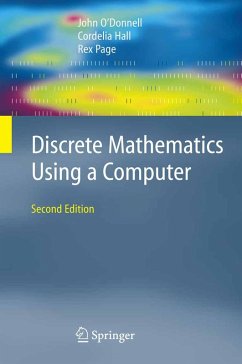 Discrete Mathematics Using a Computer (eBook, PDF) - O'Donnell, John; Hall, Cordelia; Page, Rex