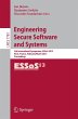 Engineering Secure Software and Systems... - Bild 1
