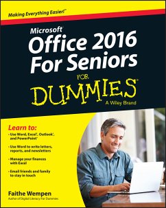 Office 2016 For Seniors For Dummies (eBook, PDF) - Wempen, Faithe