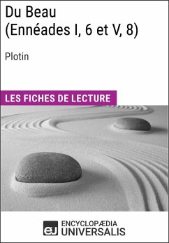 Du Beau (Ennéades I, 6 et V, 8) de Plotin (eBook, ePUB) - Encyclopaedia Universalis