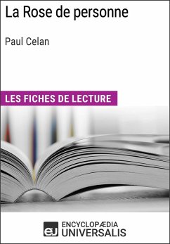 Cover La Rose de personne de Paul Celan (eBook, ePUB)