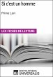 Si c'est un homme de Primo Levi (eBook,... - Bild 1