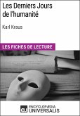 Les Derniers Jours de l'humanité de Karl Kraus (eBook, ePUB)