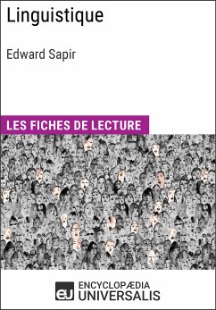 Linguistique d'Edward Sapir (eBook, ePUB) - Universalis, Encyclopaedia