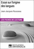 Essai sur l'origine des langues de Jean-Jacques Rousseau (eBook, ePUB)