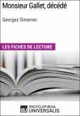 Monsieur Gallet, décédé de Georges Simenon (eBook, ePUB)