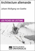 Architecture allemande de Goethe (eBook, ePUB)