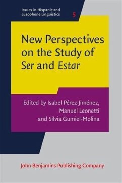 Cover New Perspectives on the Study of Ser and Estar (eBook, PDF)