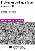 Problèmes de linguistique générale II d'Émile Benveniste (eBook, ePUB)