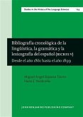 Bibliografia cronologica de la linguistica, la gramatica y la lexicografia del espanol (BICRES V) (eBook, PDF)