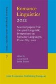 Romance Linguistics 2012 (eBook, PDF) Romance Linguistics 2012 (eBook, PDF)