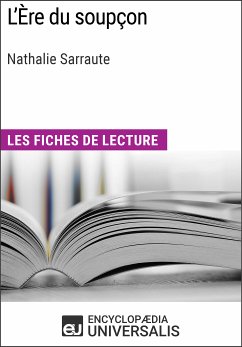 L'Ère du soupçon de Nathalie Sarraute (eBook, ePUB) - Encyclopaedia Universalis