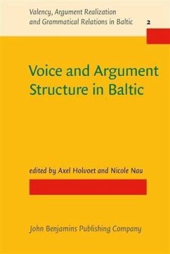 Cover Voice and Argument Structure in Baltic (eBook, PDF)