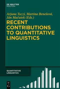 Cover Recent Contributions to Quantitative Linguistics (eBook, PDF)