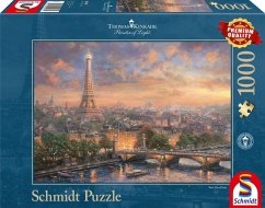 Schmidt 59470 - Thomas Kinkade, Paris, Stadt der Liebe, 1000 Teile, Puzzle