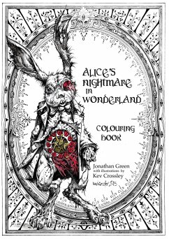 Alice's Nightmare in Wonderland Colouring Book - Green, Jonathan