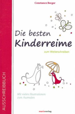 Cover Die besten Kinderreime. Zum Weiterschreiben