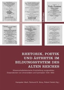 Rhetorik, Poetik und Ästhetik im Bildungssystem des Alten Reiches; .