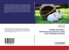 Rabbit Nutrition: Performance analysis under two feeding scenarios
